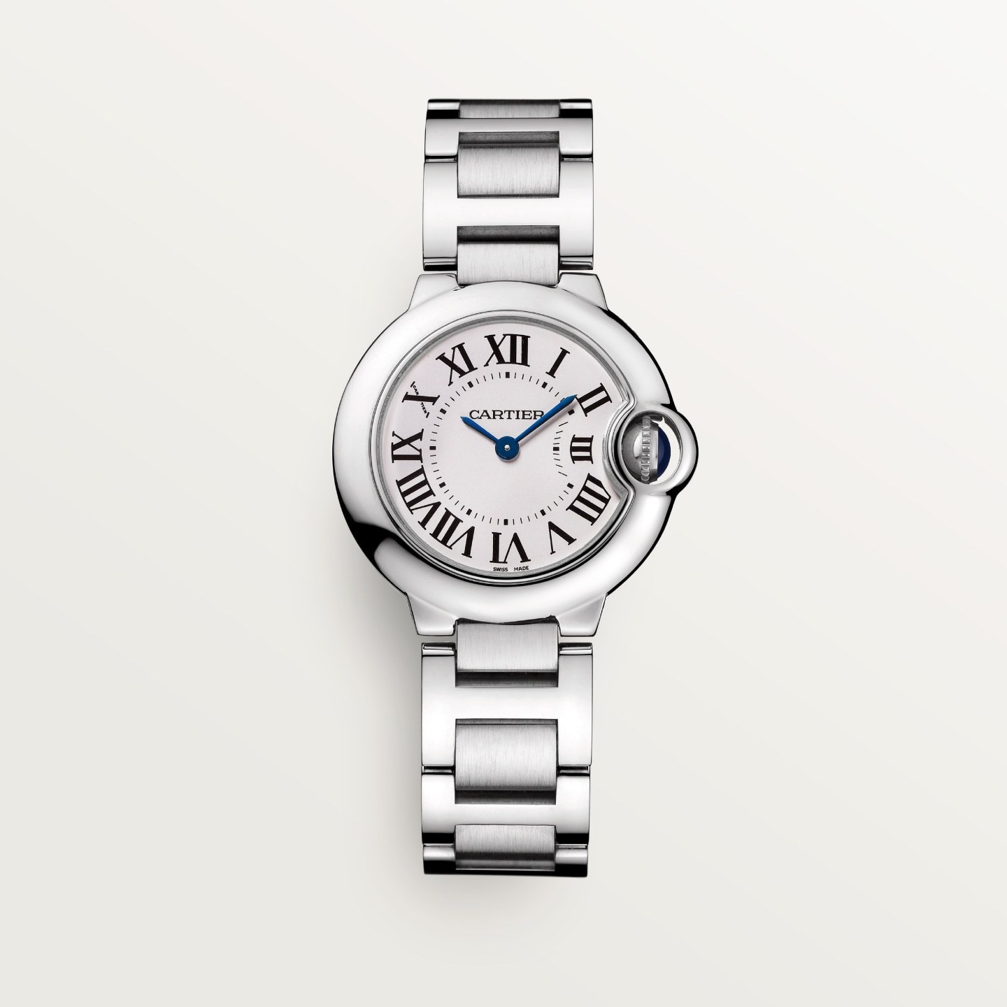 Montre Ballon Bleu de Cartier — 28mm, mouvement quartz, acier