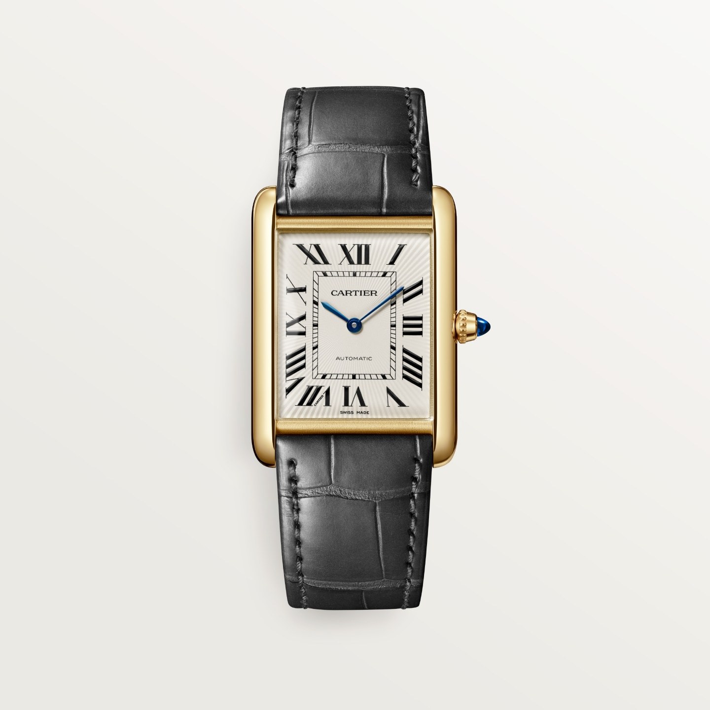 Montre Tank Louis Cartier — Grand modèle, mouvement automatique, or jaune
