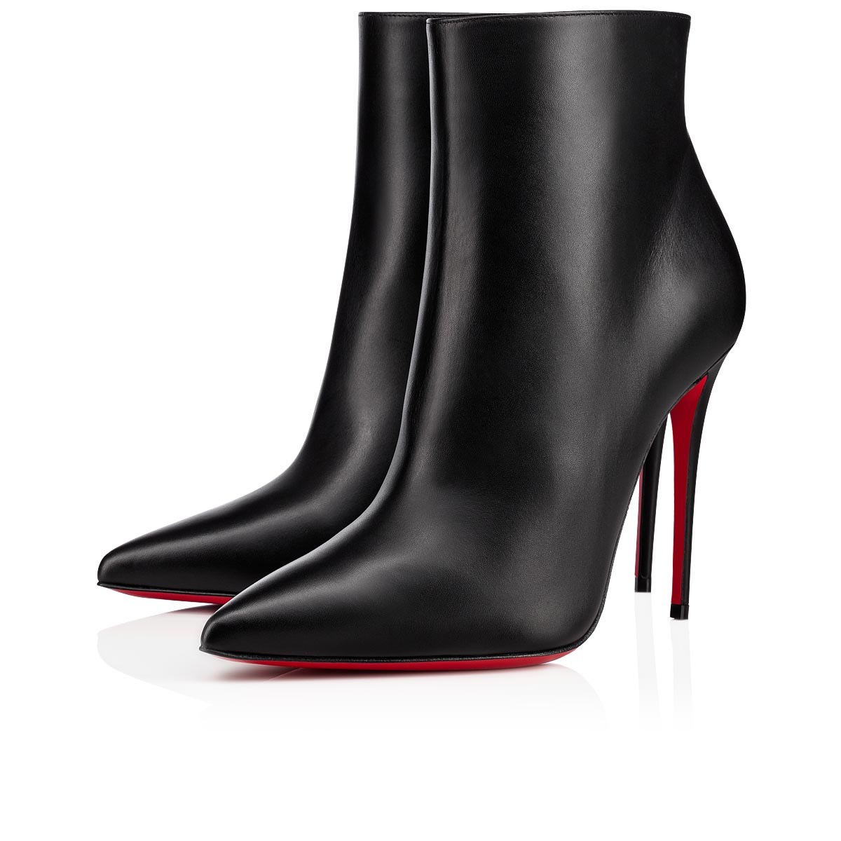 So Kate Booty 100 mm — Noir, cuir de veau