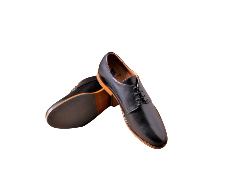 Gaspard - Noir Brut Cuir