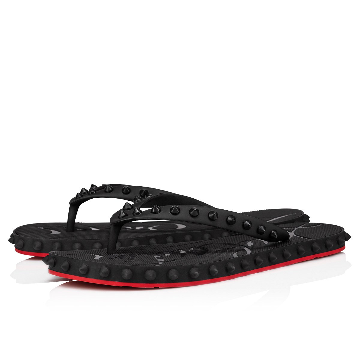 Super Loubi Flip — Noir, gomme