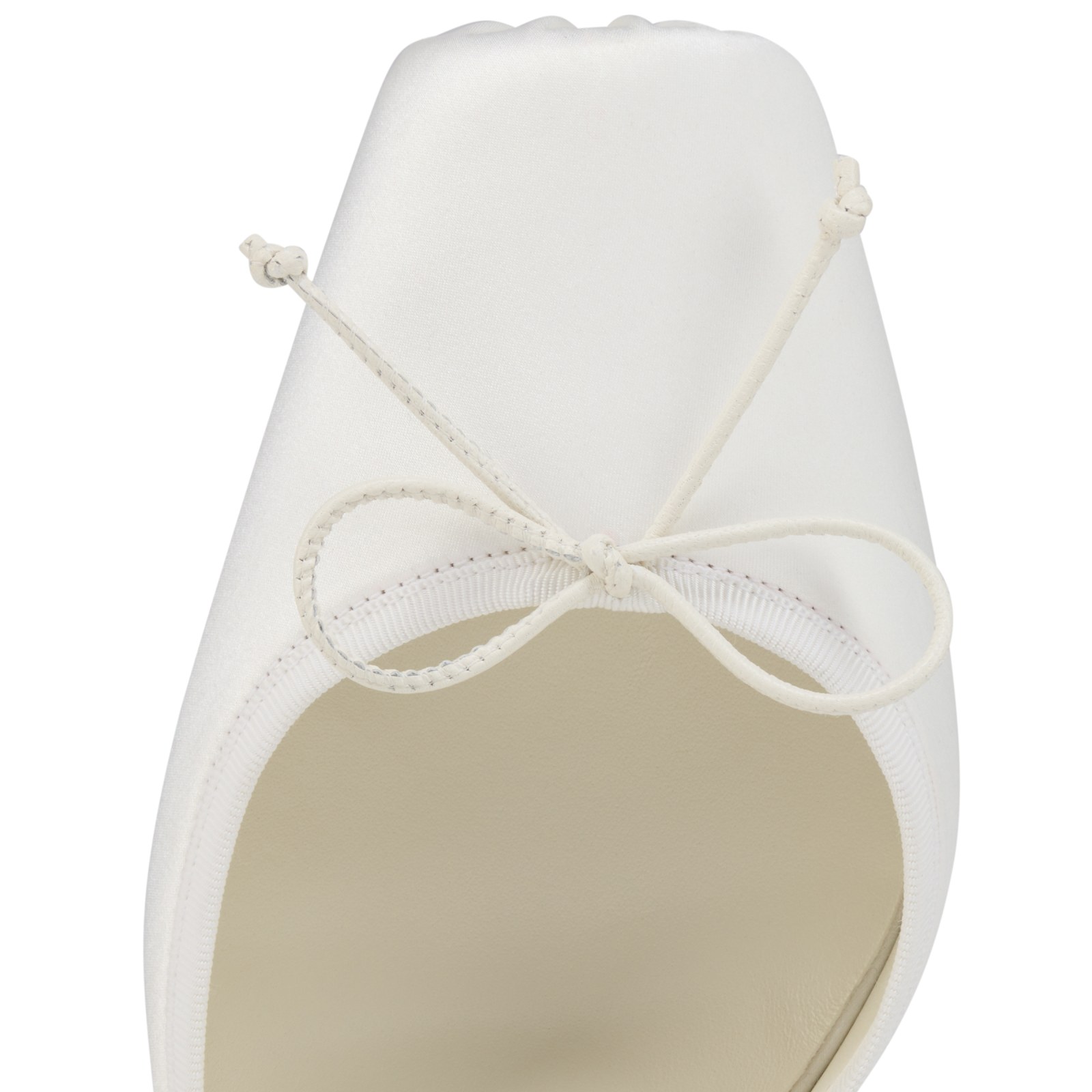 Cassia Lace Up — Ivory