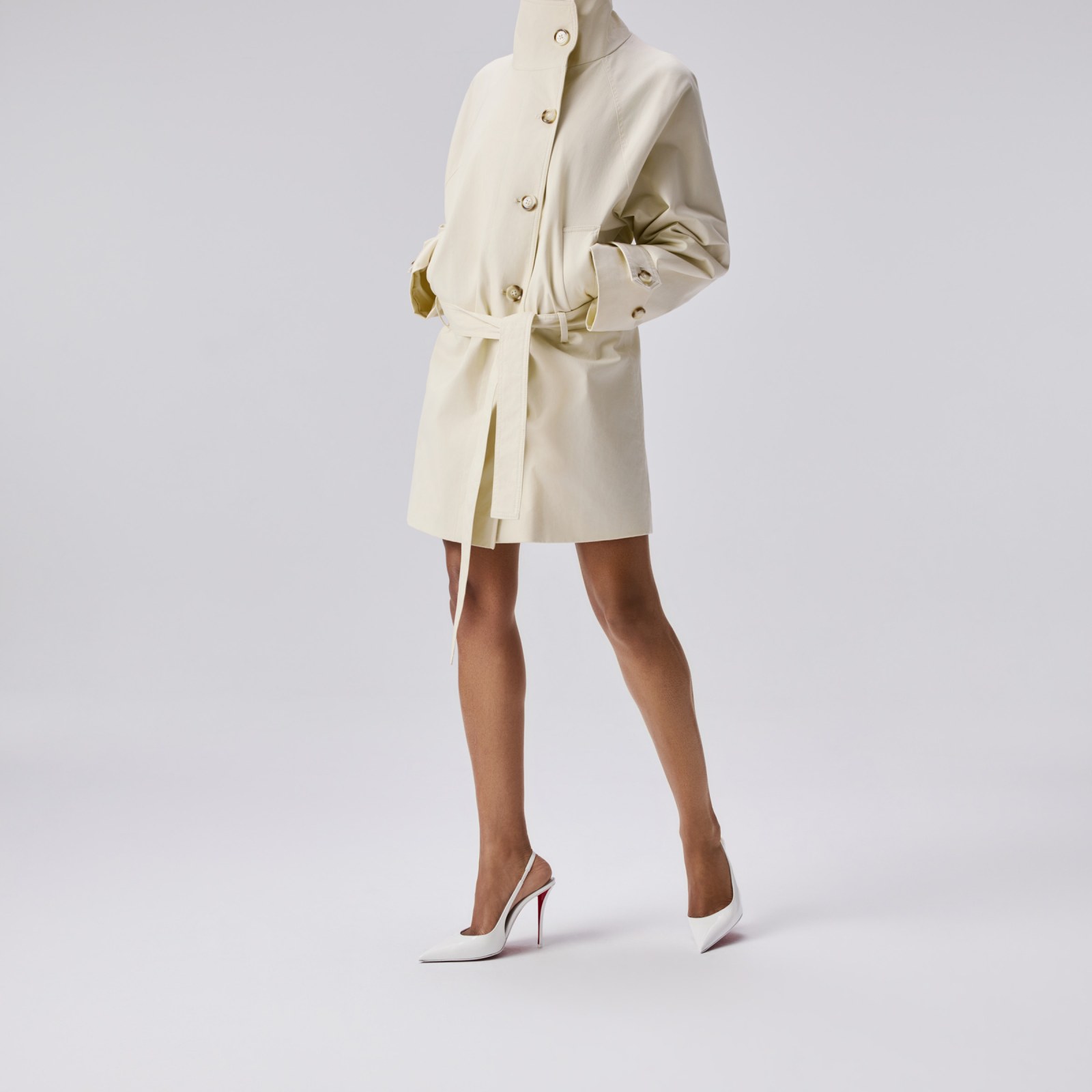 Miss Z Sling Back — Bianco