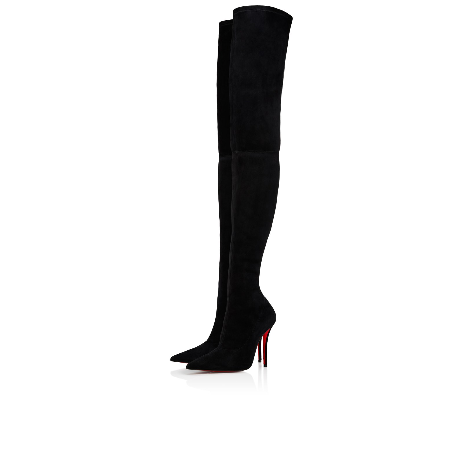 Miss Z Botta Alta 100 mm — Noir, veau velours