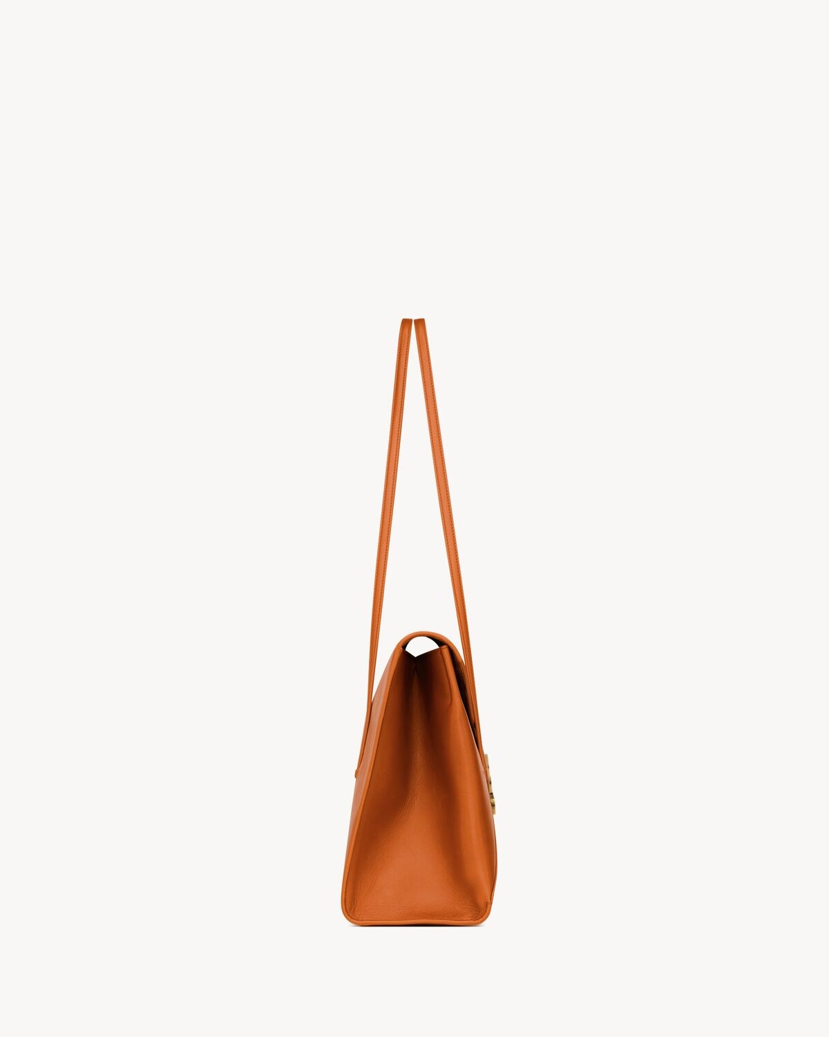 SIMONE large en cuir souple — Orange