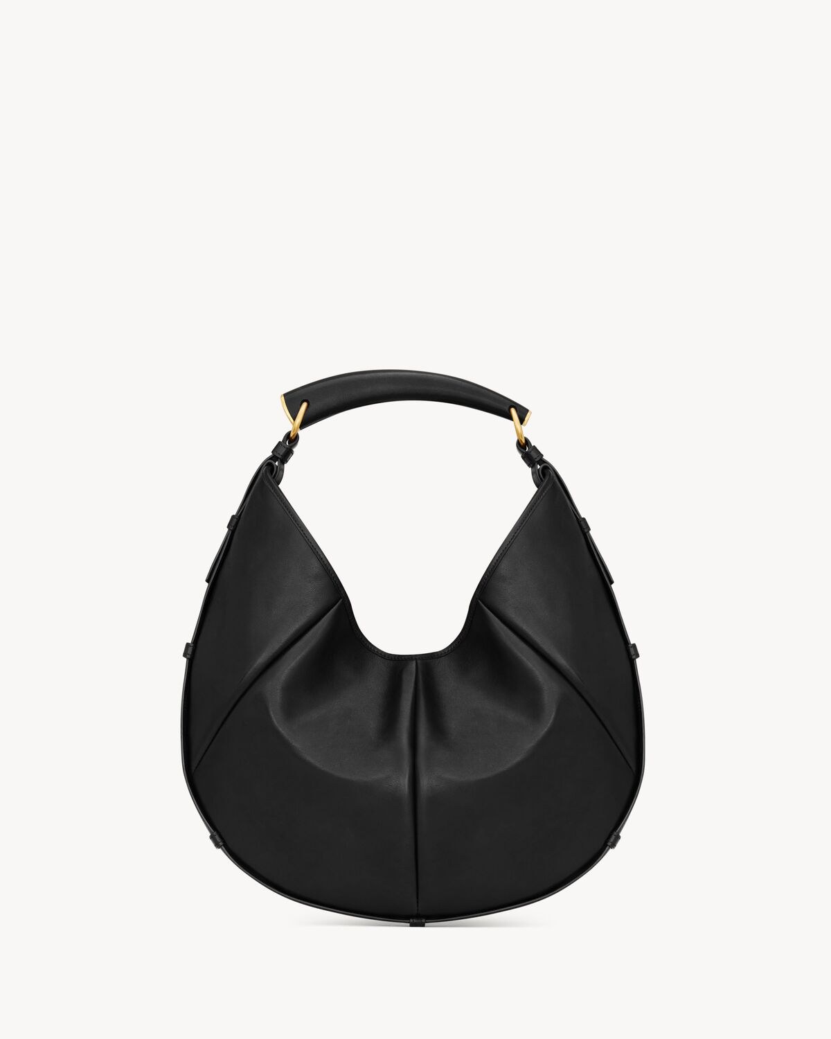 Mombasa Medium en cuir — Noir