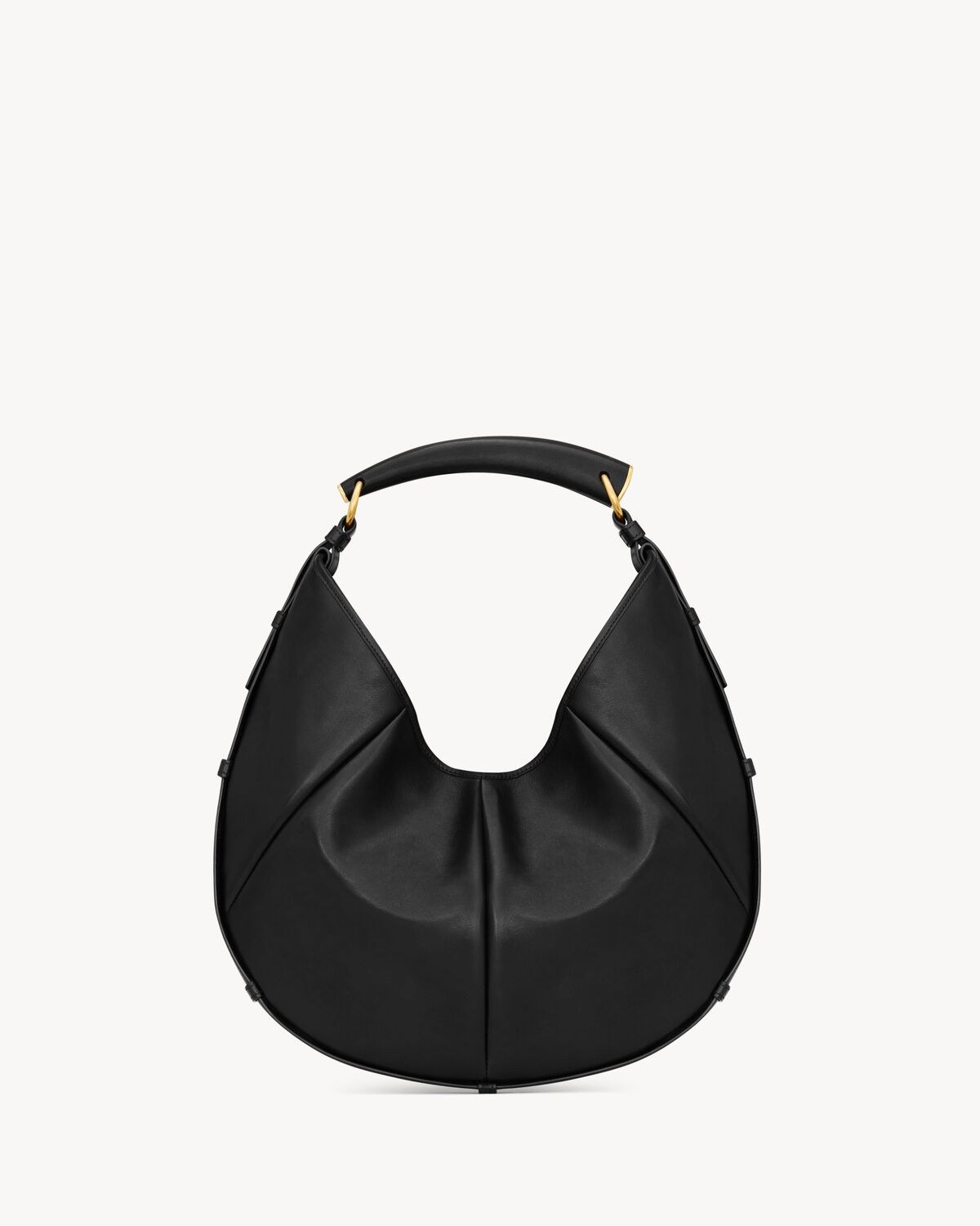Mombasa Medium en cuir — Noir