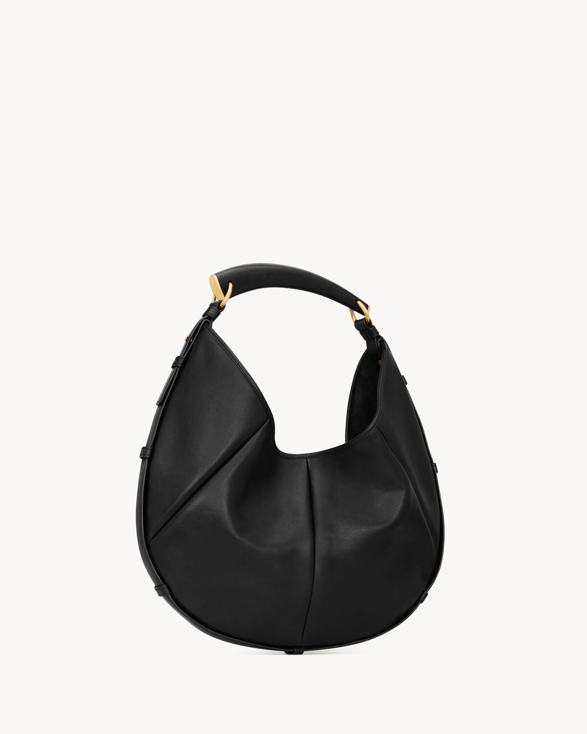Mombasa Medium en cuir — Noir