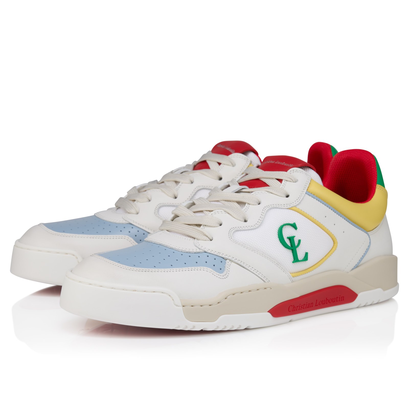 Bsktball 1 Retro — Blanc, cuir de veau