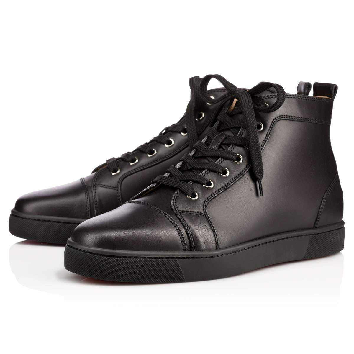 Louis — Noir, cuir de veau