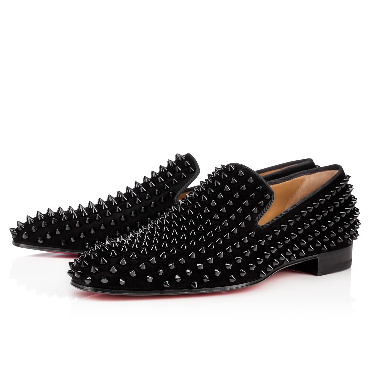Dandelion Spikes — Noir, veau velours et spikes
