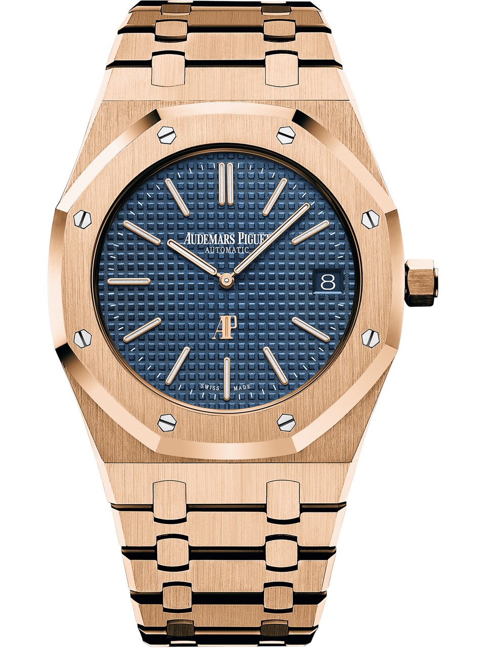 Royal Oak « Jumbo » Extra-Thin — 39 mm, or rose 18 carats