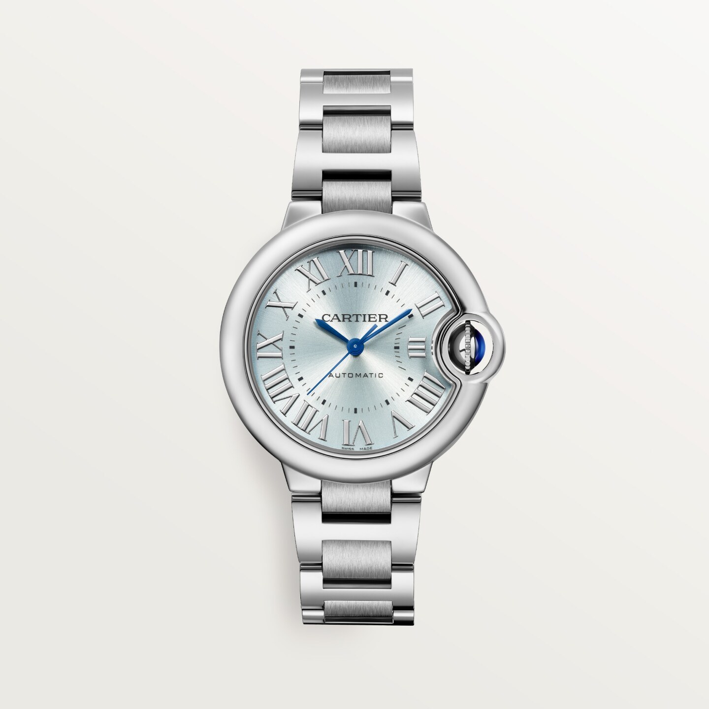 Montre Ballon Bleu de Cartier — 33mm, mouvement automatique, acier