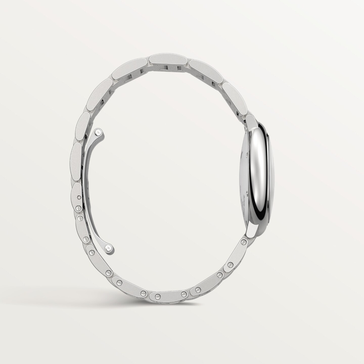 Montre Ballon Bleu de Cartier — 33 mm, mouvement mécanique automatique, acier, diamants