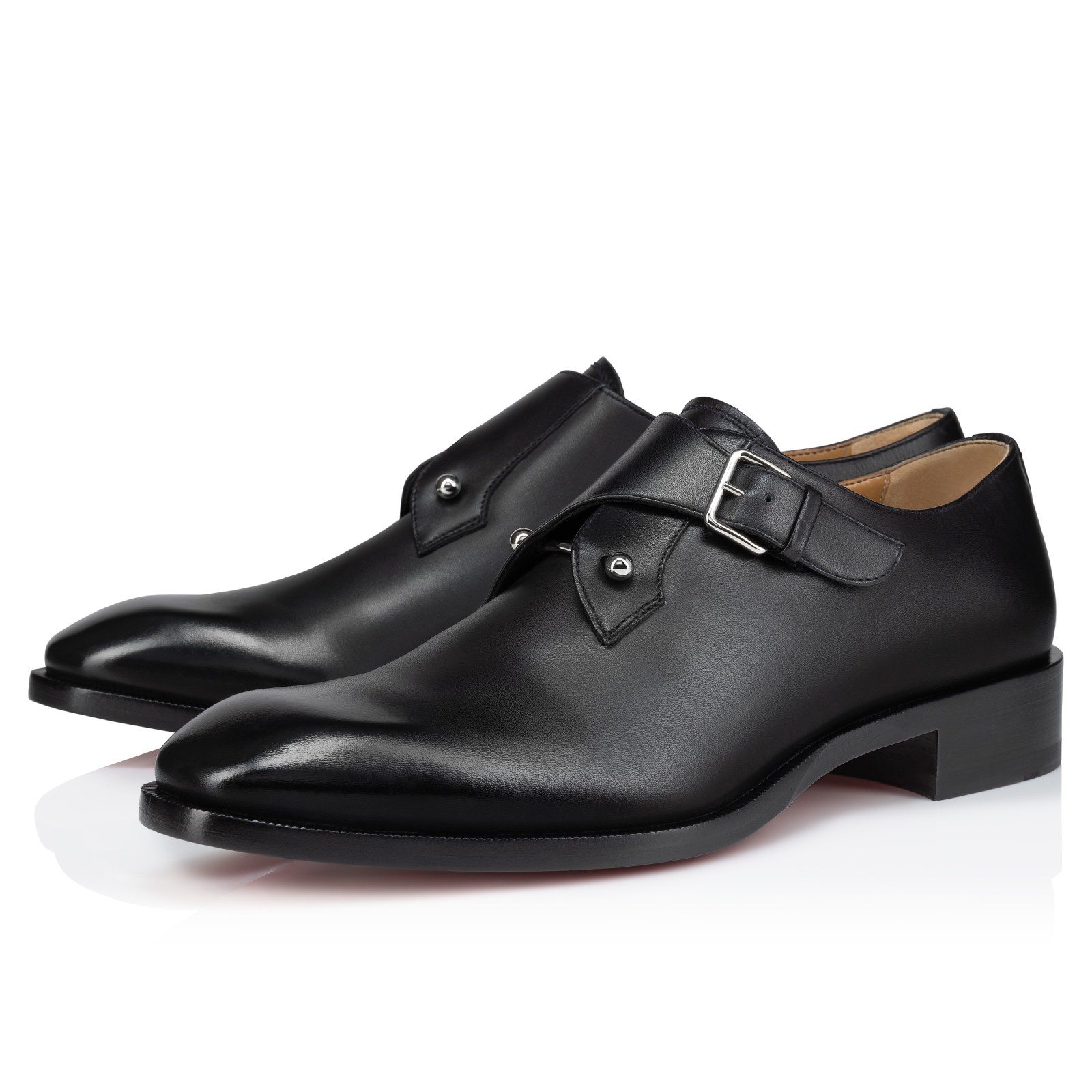 Chambelimonk — Noir, cuir de veau