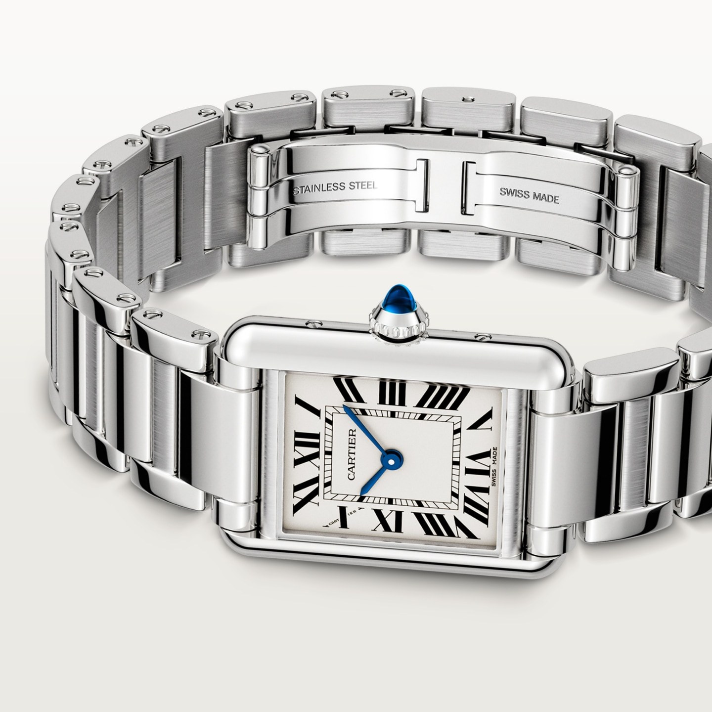 Montre Tank Must de Cartier — Petit modèle, mouvement quartz, acier