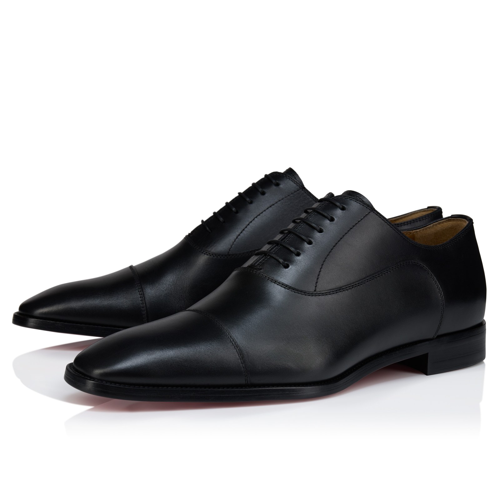 Greggory — Noir, cuir de veau