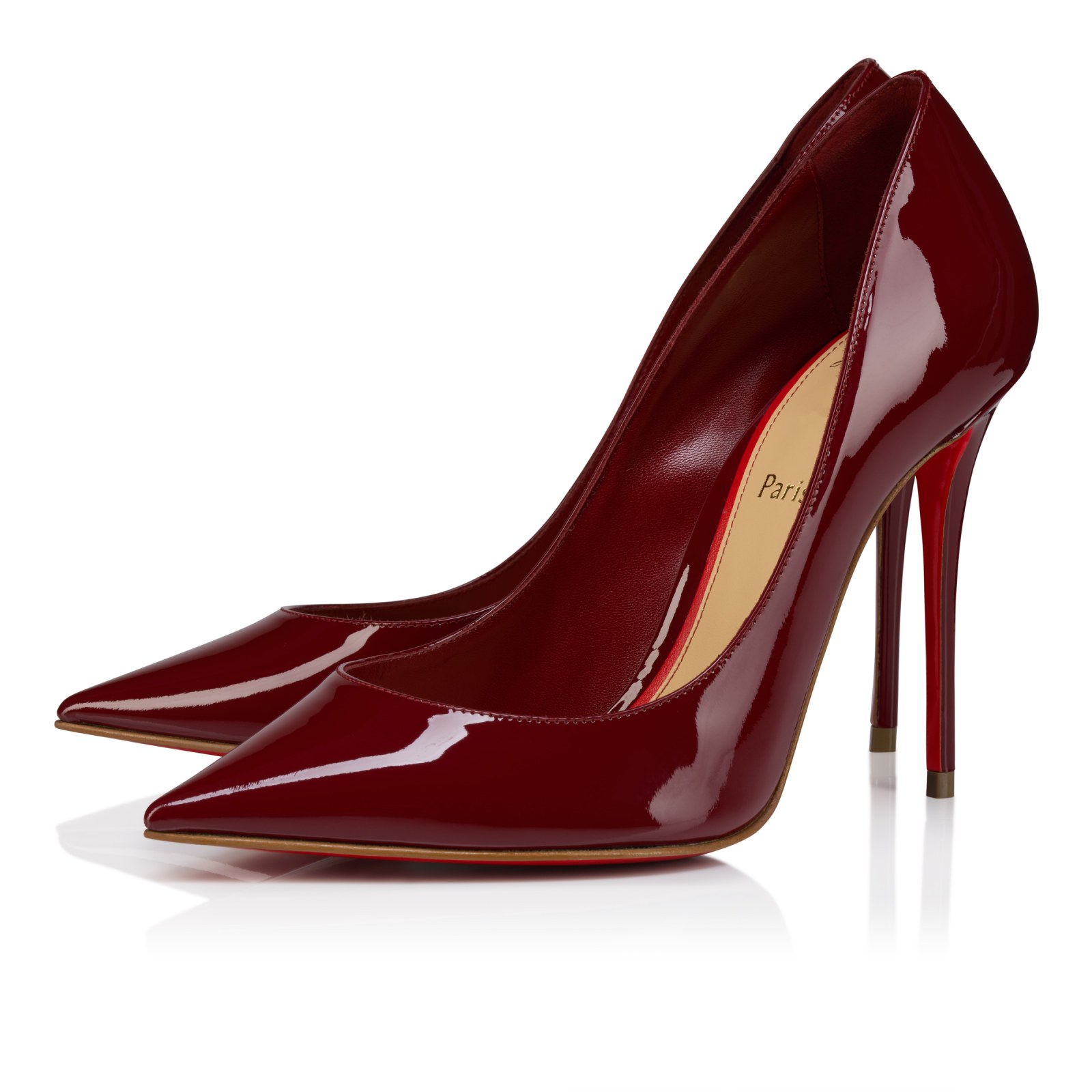 La Pigalle 100 mm — Empire, cuir de veau verni