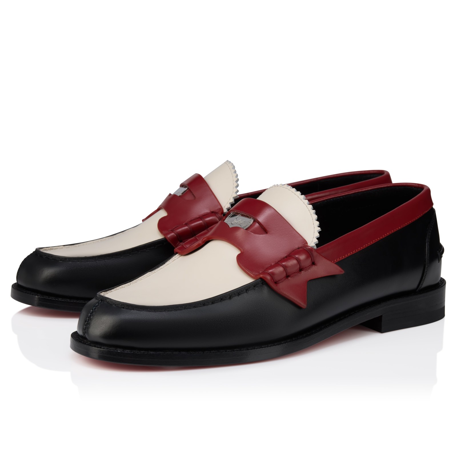 The Plato Loafer — Noir, cuir de veau brillant