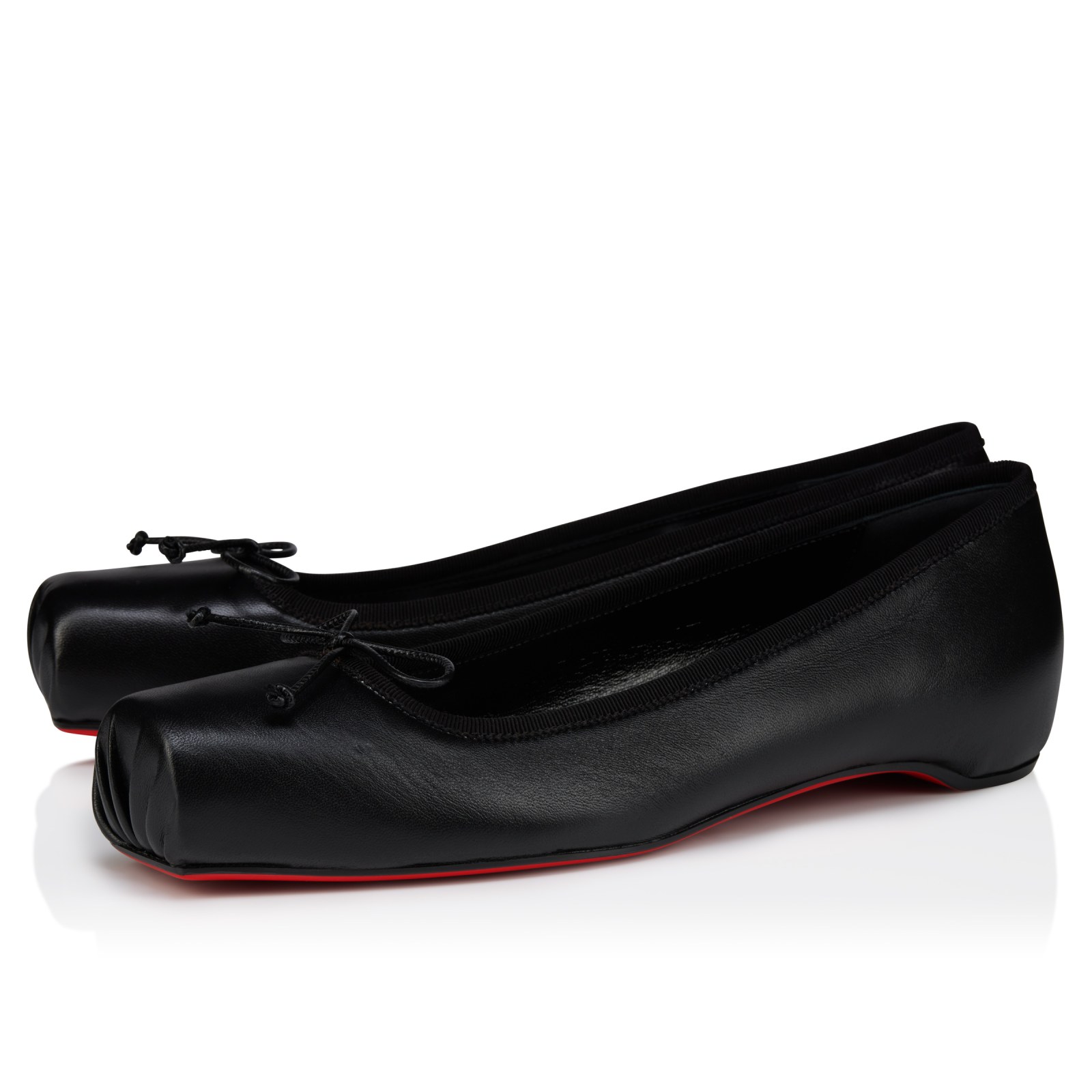 Cassia Nodo — Noir, cuir nappa d'agneau