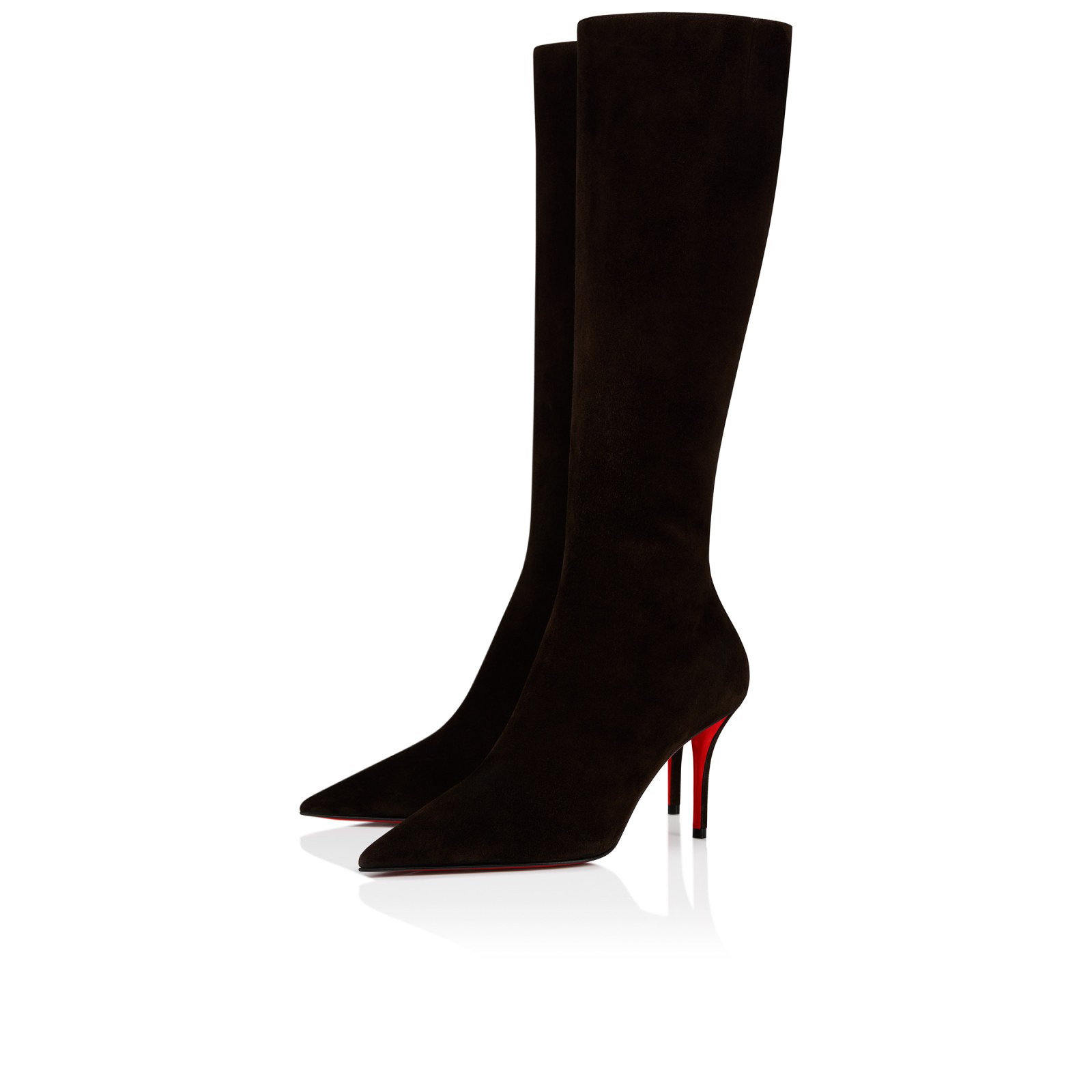 Miss Z Botta 80 mm — Café, veau velours