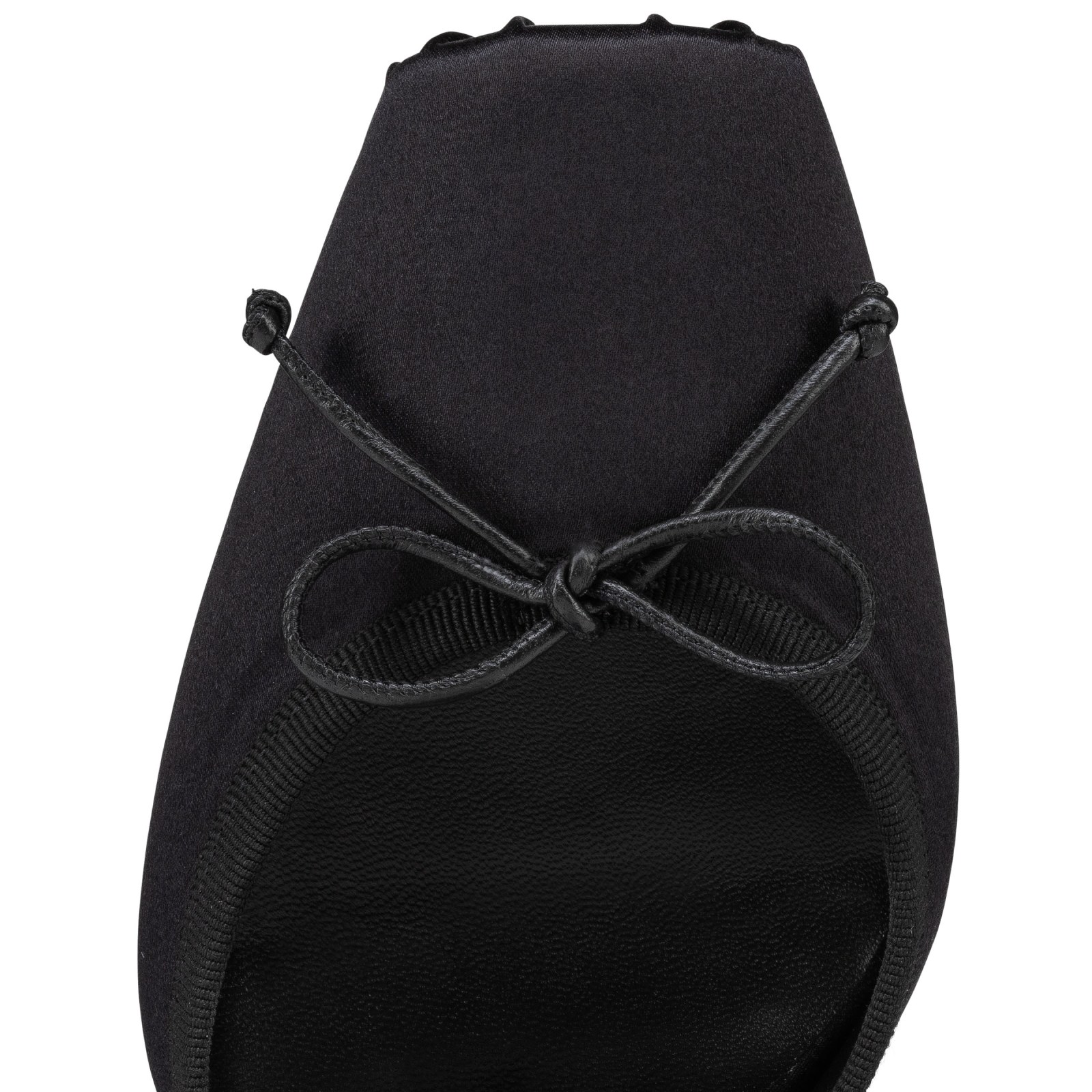 Cassia Lace Up — Noir