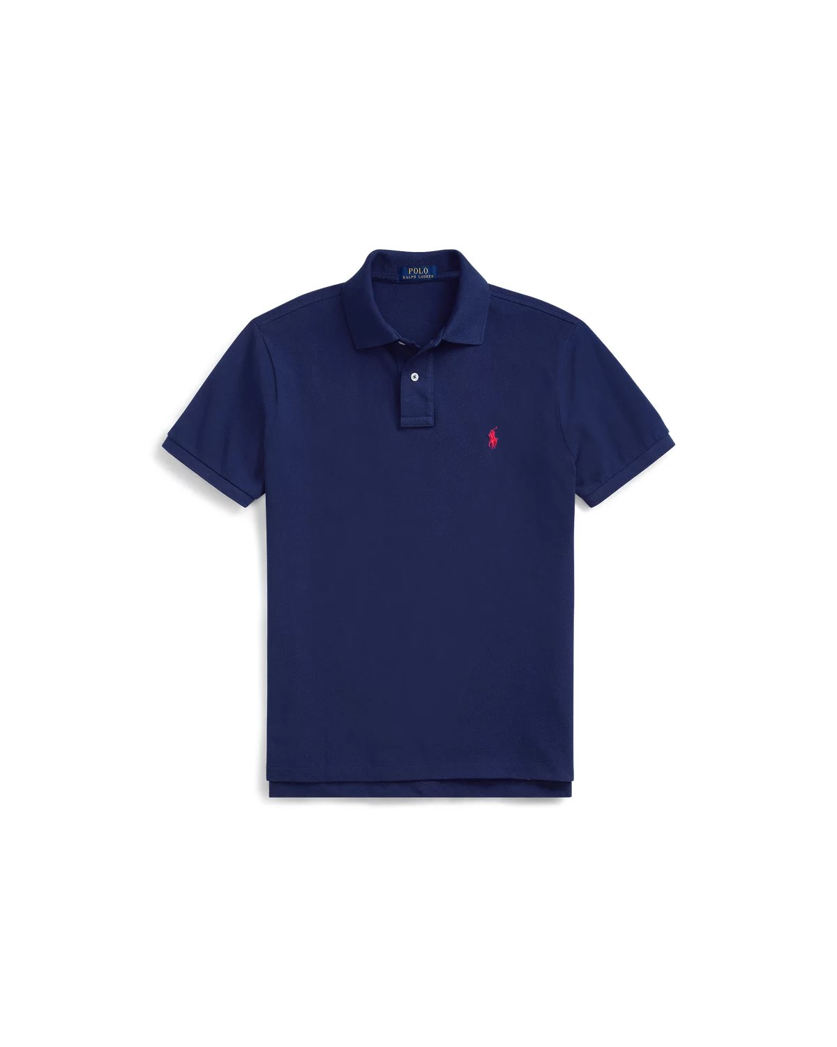 Le polo iconique Classic Fit en piqué — Navy/Red